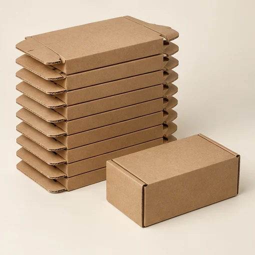 Small kraft mailing boxes