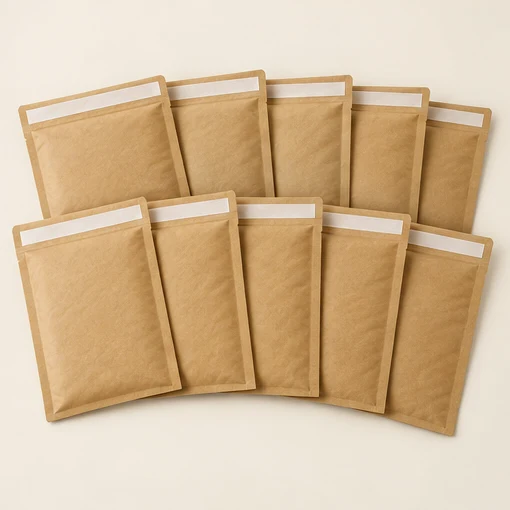 Padded paper mailers